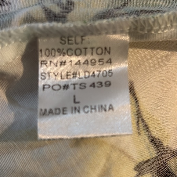 LUXXEL-WHITE LEMON SHORT DRESS WITH RUFFLES size L - Picture 9 of 9